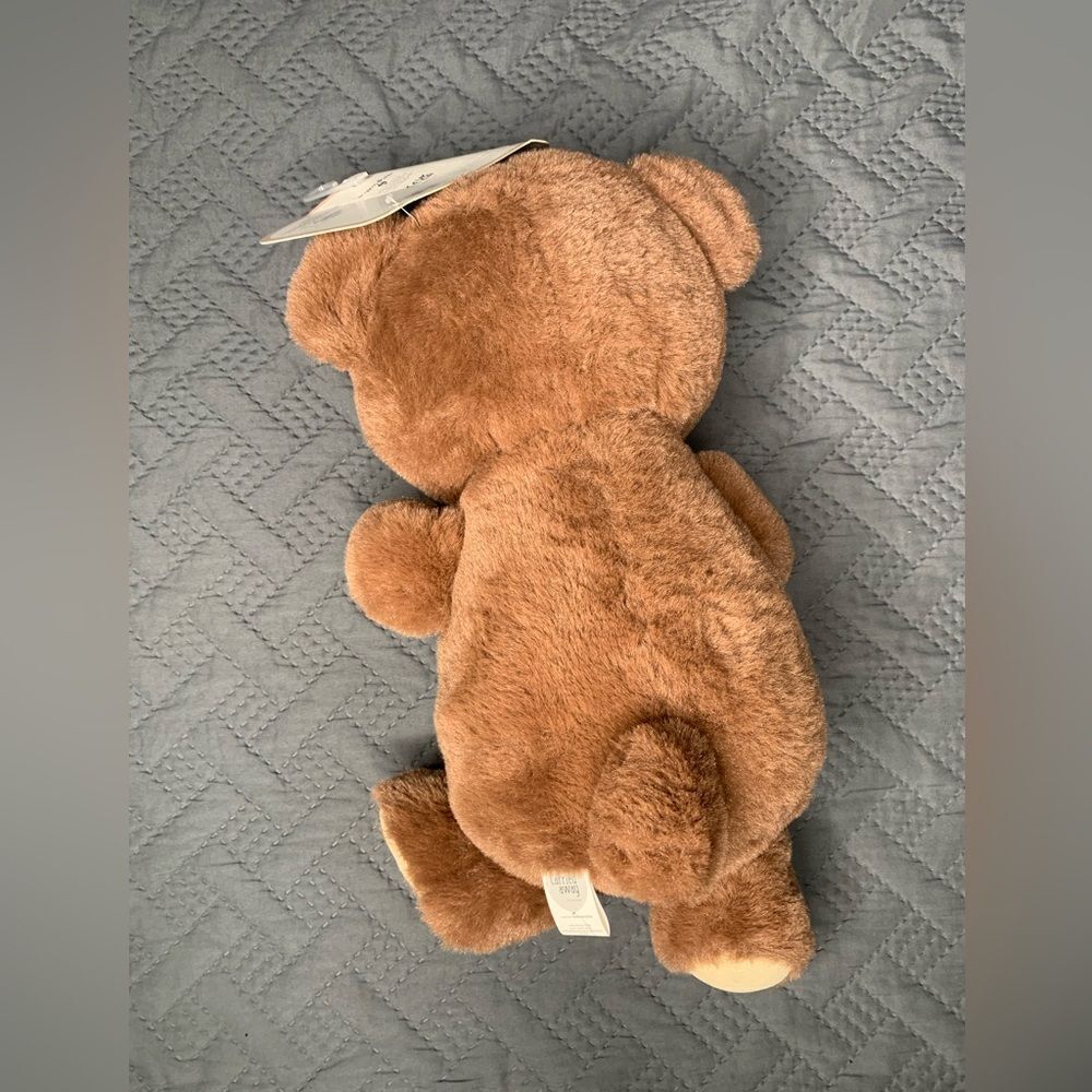 Black Diaper Bag with Teddy Bear - Picture 8 of 11